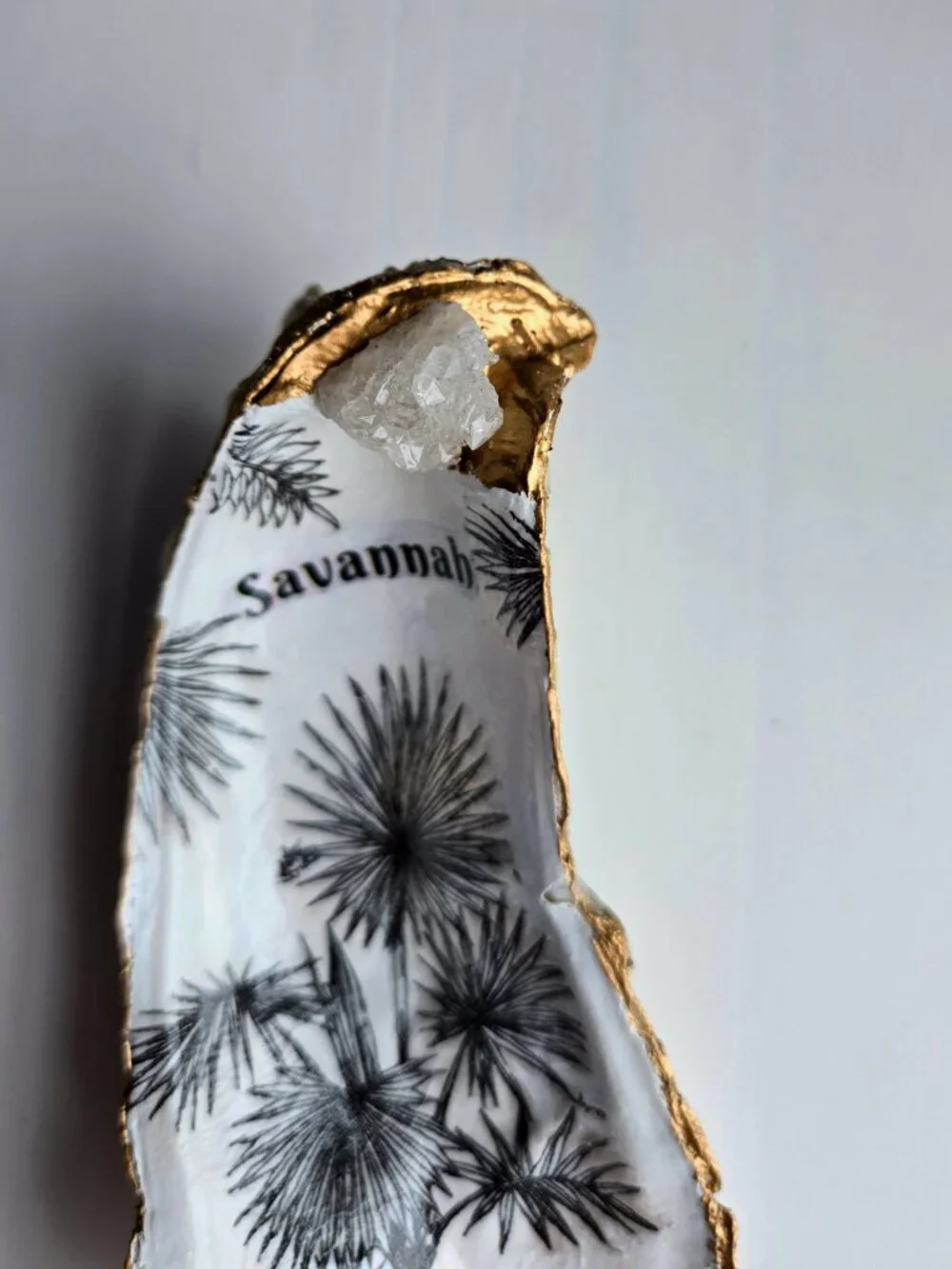 Small hand crafted ring/earring dish or paper clip dish